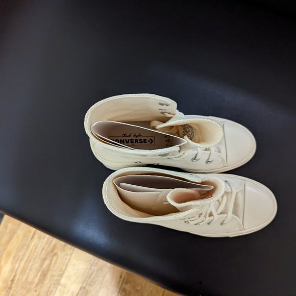 Converse Chuck 70 De Luxe Heel Leather Size 6.5 (fits Size 7) (Size 6 also aval) - Picture 12 of 13